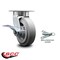 Service Caster 6 Inch Kingpinless Thermoplastic Rubber Wheel Caster with Brake and Swivel Lock SCC-KP30S620-TPRRF-SLB-BSL - alternate 4
